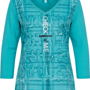 Shirt Damen Sportalm Charlet Türkis
