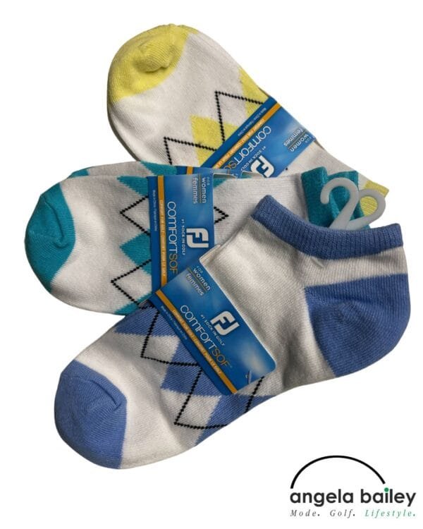 Socken Foot-Joy Ladies Cotton SofSport Raute