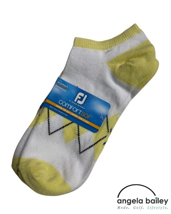 Socken Foot-Joy Ladies Cotton SofSport Raute – Bild 2