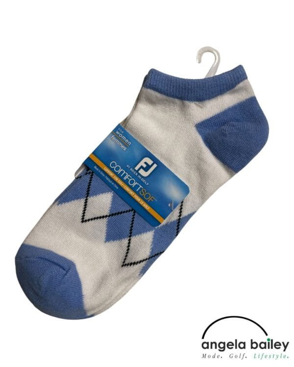 Socken Foot-Joy Ladies Cotton SofSport Raute – Bild 3