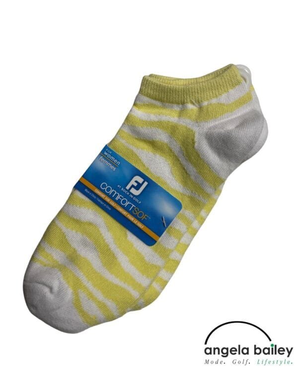Socken Foot-Joy Ladies Cotton SofSport Zebra – Bild 2
