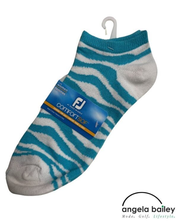 Socken Foot-Joy Ladies Cotton SofSport Zebra – Bild 3