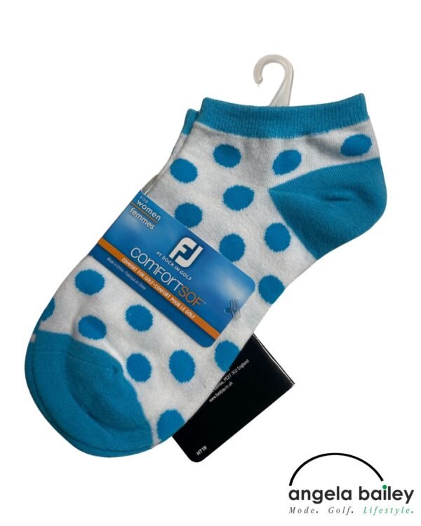 Socken Foot-Joy Ladies Cotton SofSport - Punkte