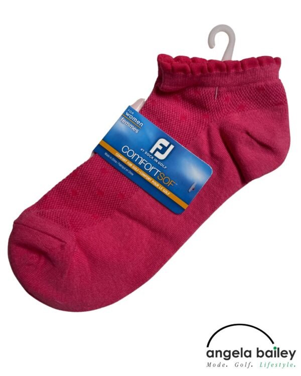 Socken Foot-Joy Ladies Cotton SofSport Rüsche – Bild 2