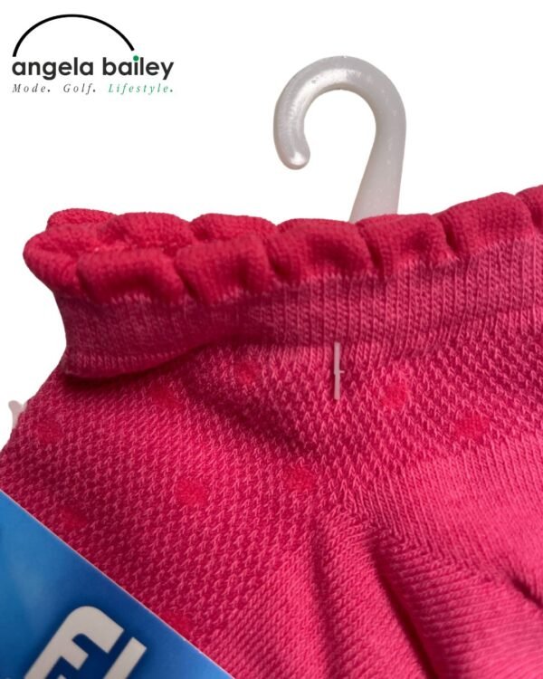 Socken Foot-Joy Ladies Cotton SofSport Rüsche – Bild 3