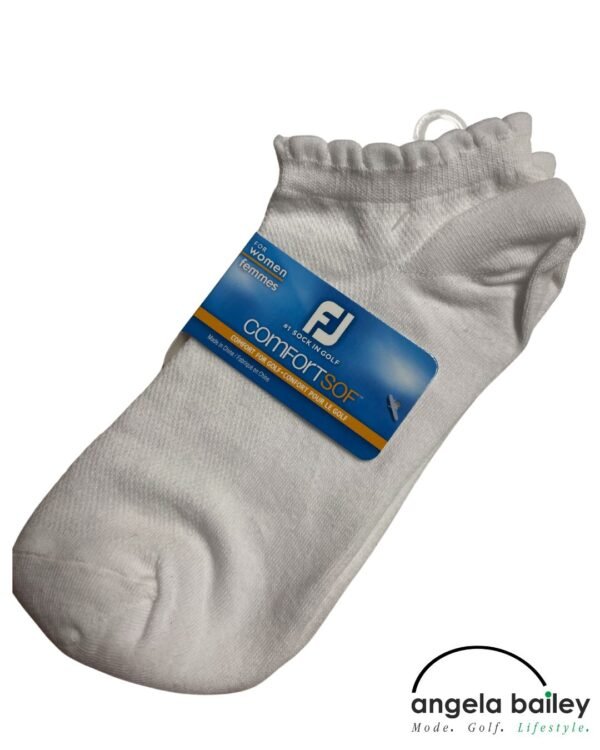 Socken Foot-Joy Ladies Cotton SofSport Rüsche – Bild 6