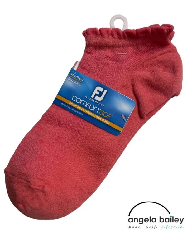 Socken Foot-Joy Ladies Cotton SofSport Rüsche – Bild 8